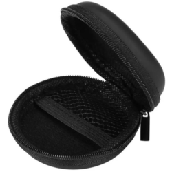 Etui na słuchawki przewodowe czarne (małe)