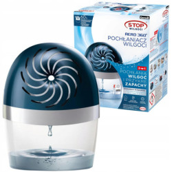 4x tabletka pochłaniacz Ceresit 450g 1xlawenda 3x zwykła + Urządzenie niebieskie Pochłaniacz Ceresit Aero 360