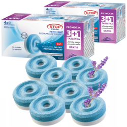 8x tabletka pochłaniacz Ceresit 450g 2xlawenda 6x zwykła