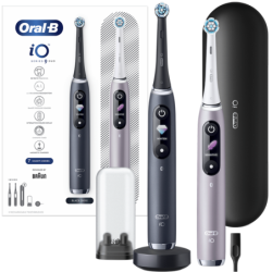 Szczoteczka ORAL-B iO9 Duo Black Onyx/Rose Quartz