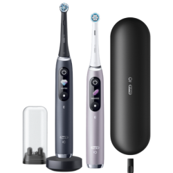 Szczoteczka ORAL-B iO9 Duo Black Onyx/Rose Quartz