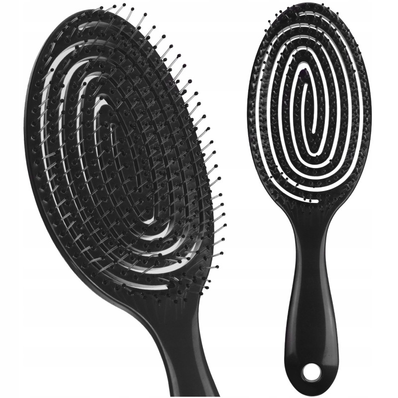 Prostownica Remington S8540 + Worek na prostownicę, 40x15 cm czarny z nadrukiem + Szczotka do włosów BLACK