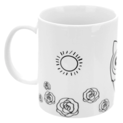 Kubek do malowania z farbkami 330ml