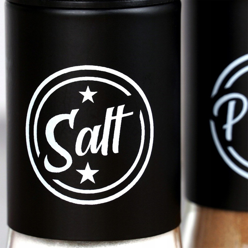 Solniczka i pieprzniczka 5,5x11cm 2szt