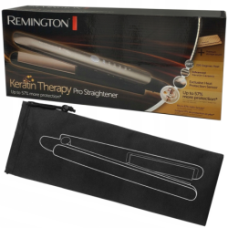 Prostownica Remington S8590 + Worek na prostownicę, 40x15 cm czarny z nadrukiem