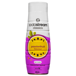 Saturator SodaStream Terra White + jedna butelka + Syrop Red Berries Zero 440ml + Elderflower Zero 440ml + Passionfruit Zero 440