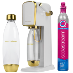 Saturator SodaStream Art White/Gold jedna butelka