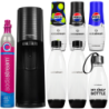 Saturator SodaStream Terra Black + 3 butelki + 3 syropy Pepsi, Pepsi MAX, Pepsi MAX Limonka