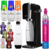 Saturator SodaStream Art Czarny + Syrop do Sodastream Pepsi, Mirinda, 7UP + Bolero