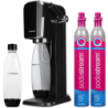 Saturator SodaStream Art Czarny + Nabój CO2 SodaStream do Saturatora QuickConnect