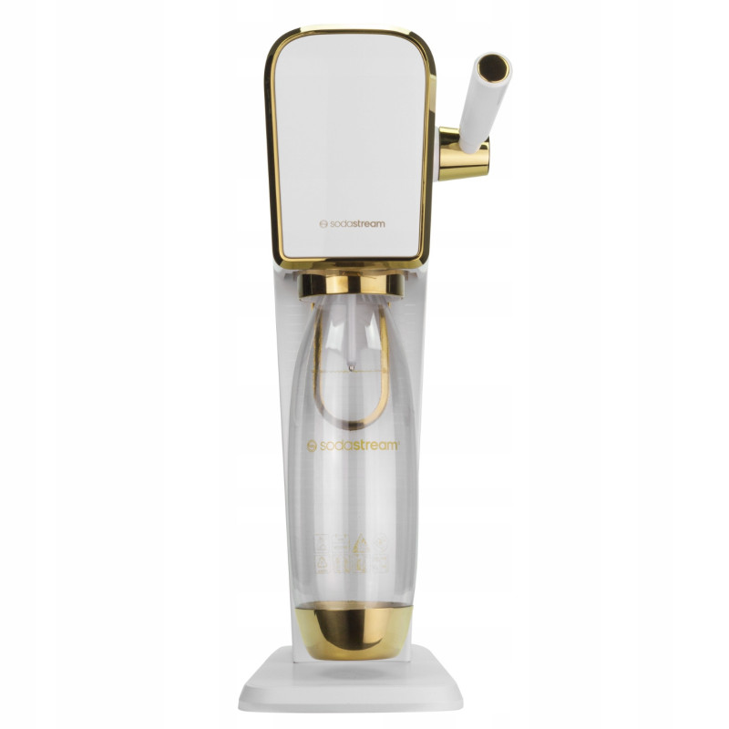 Saturator SodaStream Art White/Gold jedna butelka + BOLERO