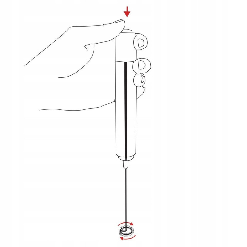 Elektryczny spieniacz do mleka 28cm