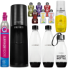 Saturator SodaStream Terra Black + 3 butelki + Syrop SodaStream Tonik 440ml + bolero