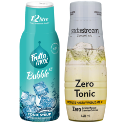 Syrop FruttaMax TONIC 500 ml + Syrop SodaStream Tonic Tonik Zero 440ml