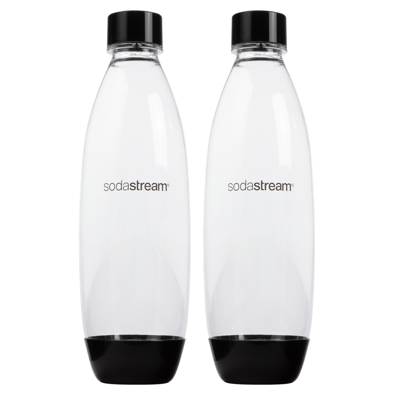 Saturator SodaStream Terra Black + 2 butelki + Nabój CO2 SodaStream do Saturatora QuickConnect +  Bolero