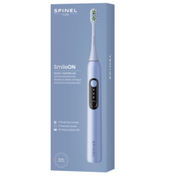 Szczoteczka SpinelCare SmileOn Blue + etui białe + grtisy