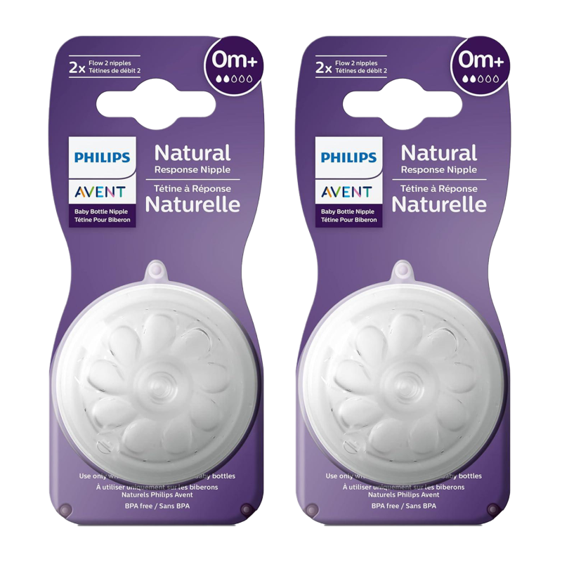 2x Smoczki do butelki Philips Avent SCY962/02