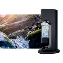 2x Butelka do saturatora SpinelSoda, czarna