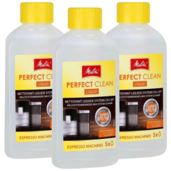 3x Płyn czyszczący Melitta Perfect Clean 250ml