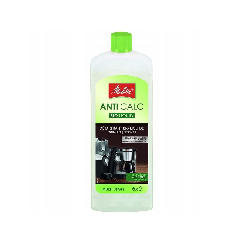 Płyn czyszczący Melitta Perfect Clean 250ml + Odkamieniacz Melitta AntiCalc BIO Liquid