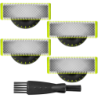 4x Ostrze Philips OneBlade 360 QP410/50 + Pędzelek