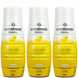 3x Syrop do SodaStream Lemon Zero 440ml