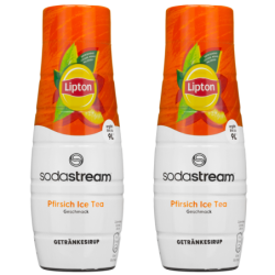 2x Syrop do SodaStream Lipton Ice Tea Brzoskwinia 440 ml