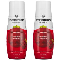 2x Syrop do SodaStream Malina 440ml