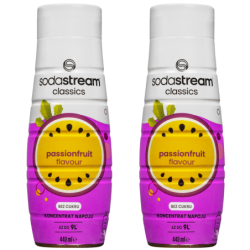 2x Syrop do SodaStream Passionfruit Zero 440ml