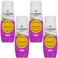 4x Syrop do SodaStream Passionfruit Zero 440ml
