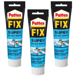 3x Klej montażowy Pattex Fix Super 50g