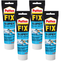 4x Klej montażowy Pattex Fix Super 50g
