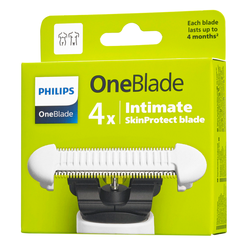 4x Ostrze Philips Oneblade SkinProtect QP229/52
