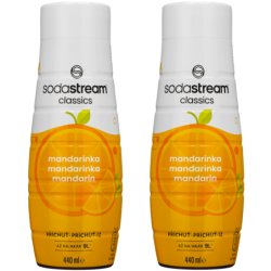 2x Syrop SodaStream Mandarynka 440ml