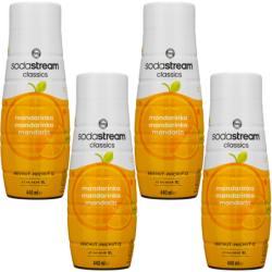 4x Syrop SodaStream Mandarynka 440ml