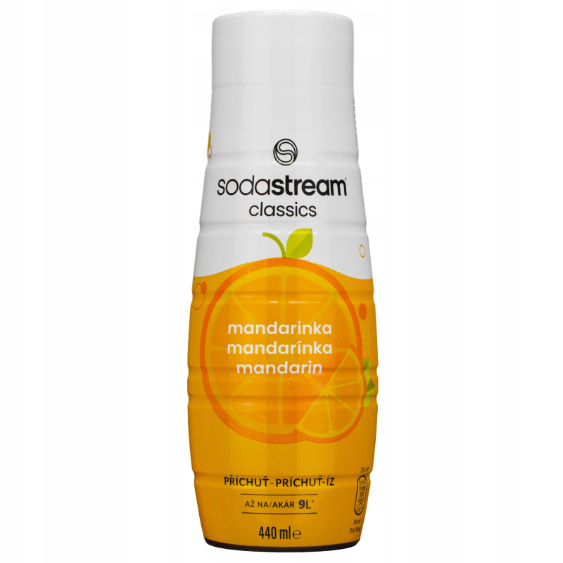 6x Syrop SodaStream Mandarynka 440ml