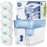 Dzbanek Filtrujący Brita Flow 8,2L + 4x Filtr Brita Maxtra 1szt. (Pure Performance)