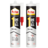 2x Klej montażowy Pattex One4All Crystal 290g