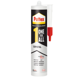 6x Klej montażowy Pattex One4All Crystal 290g