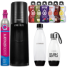 Saturator SodaStream Terra Black jedna butelka + Butelka My Only Bottle Black + bolero