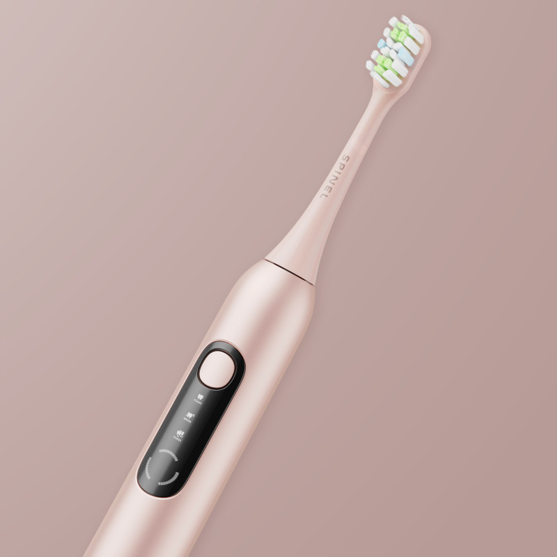 Szczoteczka SpinelCare SmileOn Pink + wykałaczki