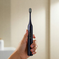 Szczoteczka SpinelCare SmileOn PRO Black + wykałaczki