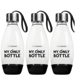 3x Butelka SodaStream My Only Bottle Black