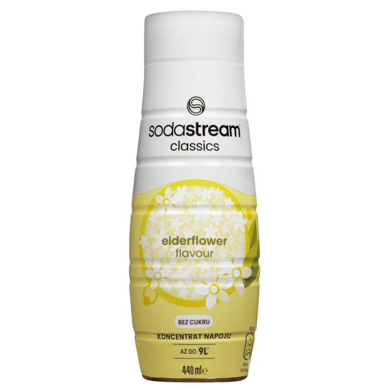 Syrop do SodaStream Elderflower Zero 440ml x4