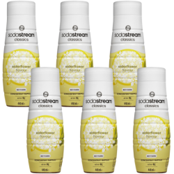 Syrop do SodaStream Elderflower Zero 440ml x6