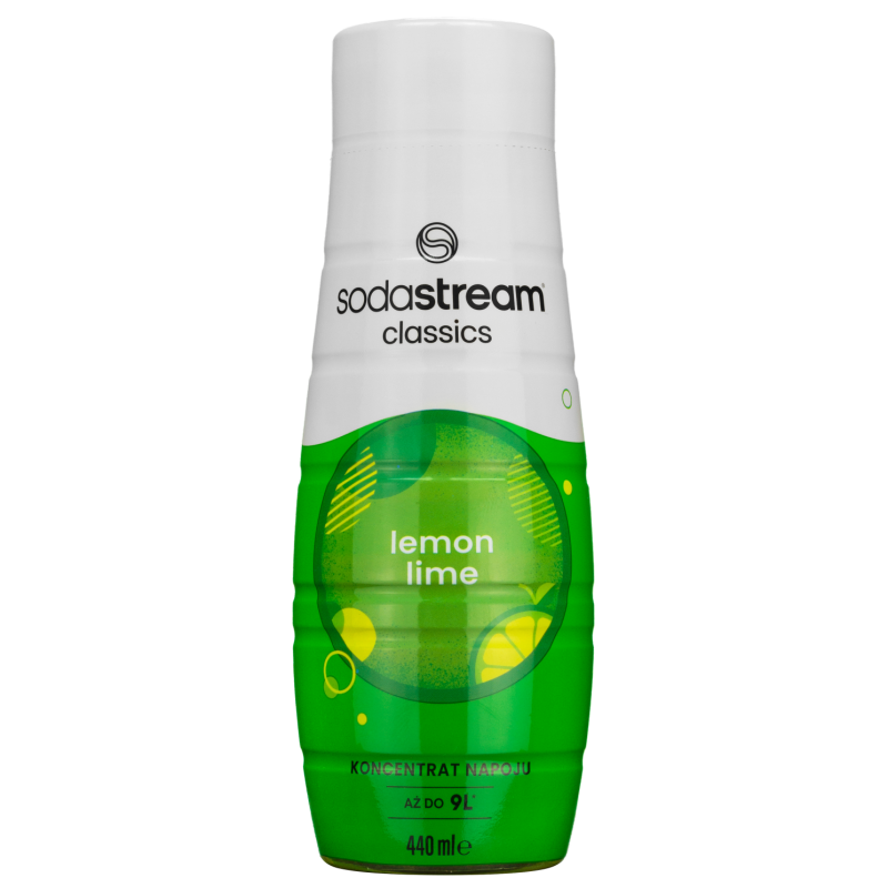 Syrop SodaStream Cytryna Limonka 440ml x4