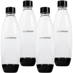 2x Butelki SodaStream 1L Fuse Dwupak Czarne