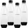 2x Butelki SodaStream 1L Fuse Dwupak Czarne