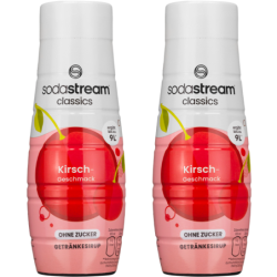 Syrop do SodaStream Wiśnia Bez Cukru 440ml x2