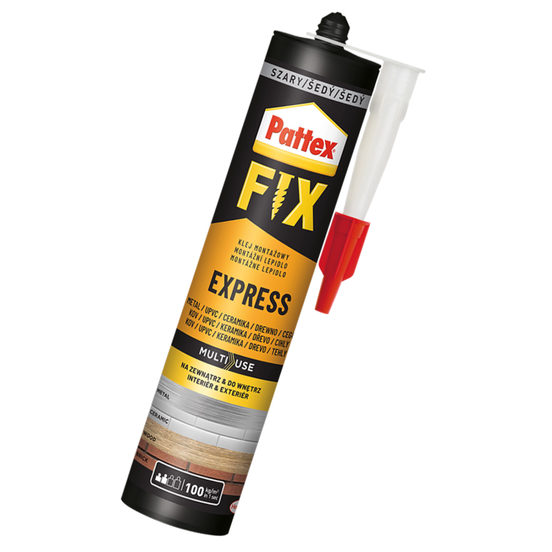 3x Klej montażowy Pattex Fix Express 375g
